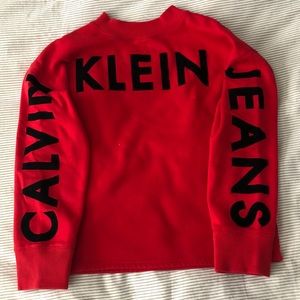 Calvin Klein crop sweater